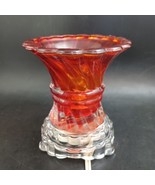 Electric Glass Flower Accent Lamp Essential Oil / Wax Warmer, Tested Wor... - $18.00