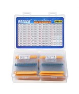 Bojack 50 Values 1350 Pcs Resistor Kit 0 Ohm-5.6M Ohm With 1% 1/4W Metal... - £29.10 GBP