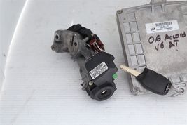 06 Honda Accord v6 ATX Ignition & ECU ECM Eng Control Module 37820-RCA-A83 image 5