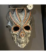 Midnight Creatures Spire Skull Halloween Mask Silver-Brand New-SHIPS N 2... - $451.81 MXN