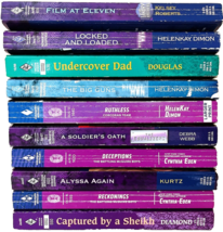 Lot of 10 Harlequin Intrigue Suspense Romance Paperback Books - $14.80