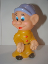 Walt Disney - 7 Dwarfs - Squeaky Toy - Dopey (5&quot; Figure) - £11.81 GBP