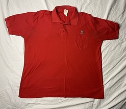 Vintage Landmark Piggly Wiggly Polo Shirt Men’s XL Red Short Sleeve USA ... - $25.00