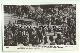 r0590 - King Edward VII , Funeral St Georges Chapel Windsor - postcard - £2.48 GBP