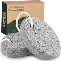 2PCS Natural Pumice Stone Asqraqo Lava Pedicure Tools Hard Skin Callus R... - $312.50 MXN