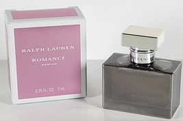 Ralph Lauren ROMANCE Parfum Splash 0.25 oz / 7ml MINI Travel Size NIB - £14.43 GBP