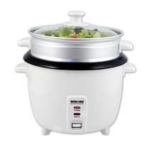 Better Chef 5-Cup Rice Cooker with Food Steamer - $100.99