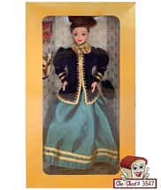 Yuletide Romance Barbie Doll 15621 - damaged box - by Mattel NIB - £11.85 GBP