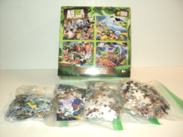 Animal Planet Kids Four 100 Piece Puzzle Set by MasterPieces Ages 6+ 2018 - £16.95 GBP