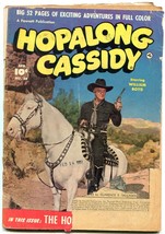 Hopalong Cassidy #54 William Boyd Photo Cover 1951 Fr - £14.95 GBP