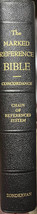 The Marked Reference Bible Chain of Reference System 1964 Black Leather - £97.23 GBP