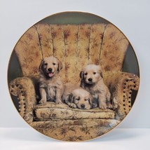 The Bradford Exchange Dog Tired Puppy Love Limited Edition Plate - £14.07 GBP