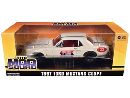 1967 Ford Mustang Coupe #23 InchThrill Circus By Karnes White 1/18 Diecast Model - €118,34 EUR