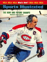 Henri Richard Signé Montreal Canadiens SPORTS Illustrated Revue Housse Bas - £108.53 GBP