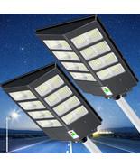 Commercial 1000W Solar Street Lights Outdoor Waterproof 100000LM 2 Pack - €135,58 EUR