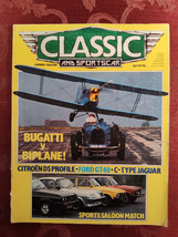 Rare Classic Sportscar Magazine July 1984 Bugatti Citroen DS Ford GT40 - £12.83 GBP