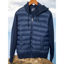 Polo Ralph Lauren Mens Performance Hooded Jacket Size M Medium Navy Blue... - £110.96 GBP