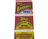 Topps 1991 Major League Baseball The Real One! Cards Sealed - $7.00