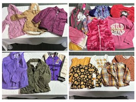 Girls 4t 5t Lot 29pc Fall/winter Clothes, Coats, Jackets, Sweaters, Long... - $60.00