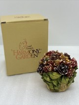 1998 Harmony Kingdom Lord Byron&#39;s Harmony Garden HGRB &quot;Rose Bud&quot; Trinket Box - £22.32 GBP