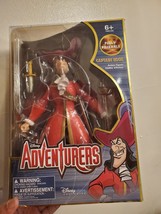 Disney Store Adventurers Fully Poseable Captain Hook 12&quot; Action Figure 1999 /HTF - £96.85 GBP