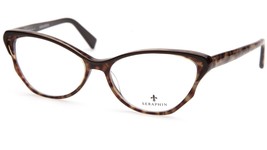 New SERAPHIN CROCUS / 8790 Black Leopard Eyeglasses 54-15-140mm B37mm - £170.58 GBP