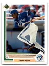 1991 Upper Deck #783 Devon White    Toronto Blue Jays Baseball Cards EX ... - $1.67