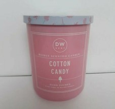 Dw Home Cotton Candy 15.3 Oz. 2 Wick, 56 Hour Burn Time. - £19.03 GBP