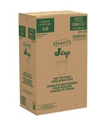 Dart 8J8 8 oz Insulated Foam Cups – 1,000 ct Case – Hot &amp; Cold Drink Use - €42,36 EUR