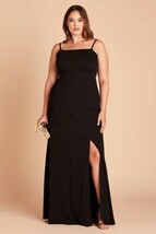 Birdy Grey BENNY DRESS CREPE BLACK CURVE 1X NEW NWT WEDDING BRIDESMAID - $69.38 CAD