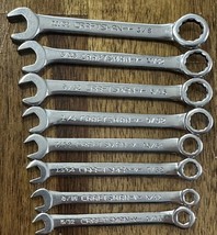 Vintage Craftsman 8 Piece SET Open End Ignition Wrench Set V SERIES USA Tools - £21.97 GBP