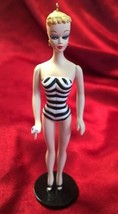 Hallmark Keepsake Ornament ~ Barbie Debut - 1959 Swimsuit ~ #1 In Series... - £7.46 GBP