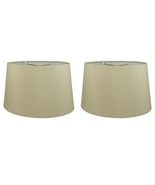 Royal Designs, Inc. Modern Tapered Shallow Drum Hardback Lampshade, HB-6... - $121.26 CAD