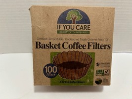 Coffee Filter Baskets ( 1X100 CT ), Fits 8-12 Cup Drip Coffee Makers - £5.14 GBP