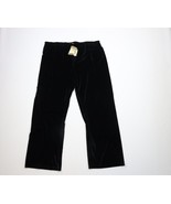 Deadstock Vtg Streetwear Womens 1X Blank Crushed Velvet Velour Wide Leg ... - $1,111.12 MXN