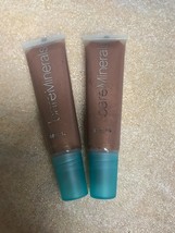 2 Bare Minerals Natural spf 15 Lip Gloss Fiji each is   .33 oz - $14.99