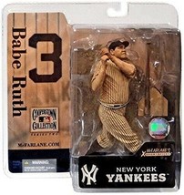 Babe Ruth New York Yankees McFarlane Chase Variant Figure Cooperstown Collection - £118.69 GBP