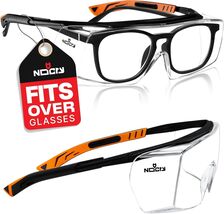 Safety Glasses Over Prescription Glasses - Anti-Scratch &amp; UV Protected - $43.51