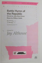 Battle Hymn of the Republic Sheet Music 16359 Alfred SATB w Piano - $7.00