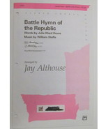 Battle Hymn of the Republic Sheet Music 16359 Alfred SATB w Piano - £5.48 GBP