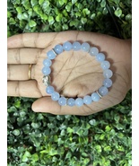 Aquamarine Bracelet | Original Natural Crystal | Aquamarine Bracelet for women - £18.90 GBP