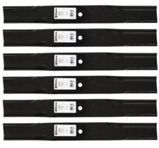 6 Medium-Lift Blades fit Toro 106-0629 108-1124 44-6250 44-6250-03 Groundsmaster - $79.94