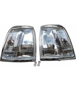 FIT FOR TOYOTA Pickup Hilux 2WD 88-97 Imperfect Crystal Chrome Corner Light - $813.69 MXN