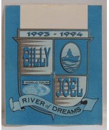 BILLY JOEL - VINTAGE RIVER OF DREAMS TOUR CONCERT CLOTH BACKSTAGE PASS - $186.40 MXN