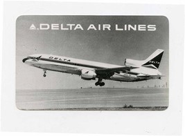 Delta Airlines 1988 Plastic Pocket Calendar Lockheed 1011 - £9.30 GBP