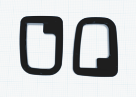 BMW E36 Z3 E36 and Z3 Interior Door Handle Covers, Door Handle Frame - $33.72+