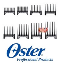 Oster 8pc Set Blade Attachment Guide Guard Comb For Fast Feed Speed Line Clipper - £27.96 GBP