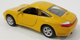 GN) Maisto Power Racer Yellow 2016 Porsche 911 Carrera 4S Diecast Car 1/38 - £3.69 GBP