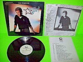 Tom Robinson ‎Hope And Glory Vinyl LP Record 1984 Promo + Geffen Sheets - £8.54 GBP
