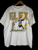 Vintage Looney Tunes T Shirt XL Delta 1993 USA Made Single Stitch Flex A... - $119.99